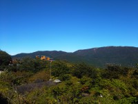 「箱根・小田原は快晴です」（The View of Mt. Hiuchiishi and Mt. Myojin）