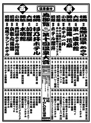 「『第10回 みんなで選ぶ 温泉大賞』温泉施設 東日本の関脇（No.3）に選ばれました」（Receiving the 3rd prize in BIGLOBE Onesen Prize 10th）