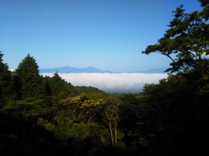 「珍しい光景」（The View of Mt. Ashitaka）