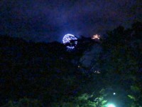 「大文字焼」（Daimonjiyaki fireworks）